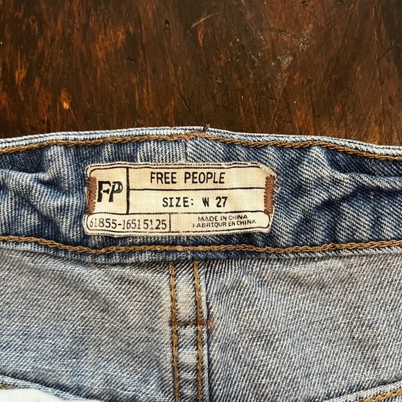Free People denim short - Picture 2 of 6